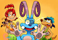 Rayman Animated Series Gang by Bowsaremyfriends