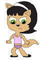 Kitty Katswell in her Undies and Flats by CaribbeanForever1