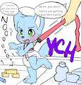 Open YCH 617 - On the run (unlimited slots available) by UniaMoon