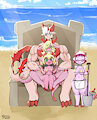 Family ‘s photo On a beach by Potzm