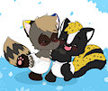 Wet stinky pals by BogartRascal