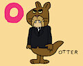 O is for Otter #1 (My Version) - Evil Otter (Scaredy Squirrel) by ToonDisneyXD155