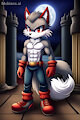 Howler the Wolf (Ai) by 2BIT