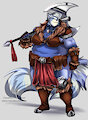 Naddie the Barbarian by ChronoKitten