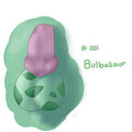 Pokedex Project: 001 Bulbasaur by ZekLullaby