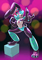 Venny the Animatronic Bunny. Comm.#850 by cyndybell