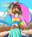Pan Bird by arcrose