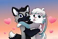 🤗 Lovely hug YCH for FlutterBunny 2 :3