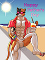 Meowscles Fathers Day by TheBigBlackCod
