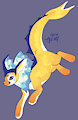 Mango the Vaporeon by Flipside