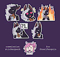 Megan Stickers Batch 1 by VerbMyNoun