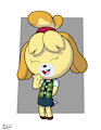Color Wheel Challenge - Yellow (Isabelle) by NexusPolygon