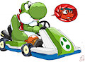 plushie yoshie plushie KArt