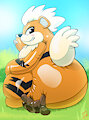 Growlithe PokeDiaper by KASTMI