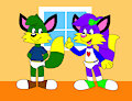 Lilly and Sid in Tales From Toonlandia Scene by CartoonFoxArt2002