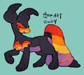Batty Sunset Pillowing by Flipside