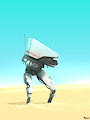 Desert Derelict (art) by Musuko42