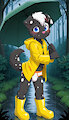 Lucky in the rain by Minibit
