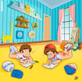 Caiden and Kyle Human Spanking Pics 2 by Toddlercaiden