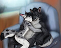 Toons and NinjaKvalstern Cuddles by sunitai