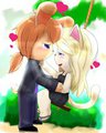 Love is in the air by clyndemoon