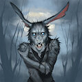 Werebunny by royzart