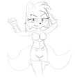 Chaos Croc's Tails-Ko by SkyeEldrich