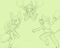 Pillow fight!! 