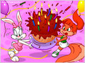 Birthday Cake by Mimette
