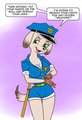 Lady Cop by ManuelHogflogger