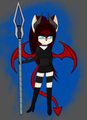 Blair the Succubus by DarkHedgie