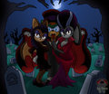 Greetings From The Graveyard (Comm) by Shadowwalk