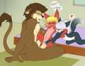 Sharing is caring  by liontaro