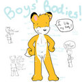 Guide to boys' bodies! by Bosky