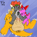 Commission: SenGrisane "Yosen The Yoshi" by FoxN