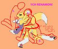 YCH Renamon by Yiffox