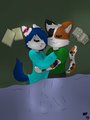 Resting with Nii-chan by Khaimera