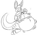 Roo, party of one... by acrufox