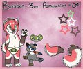 Brisben the Pomeranian by Brisbee