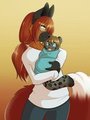 Tender Moment by KittyPrint