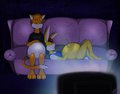 Commission - A Night to Relax by Lozar