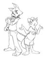 "Don't ask me, I'm just a dingo!" by Wolfie