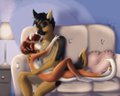 Commission: Floating In Your Arms by DevoidKiss