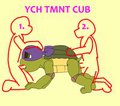 YCH TMNT (Cub) by Yiffox