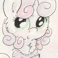 Sweetie Belle Loves Playing Dress-Up! by slightlyshade