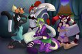 Pillow Fight! by Tatsuru and Ajna by OreoClarity