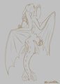 Toothless Climbing by Ero