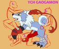 YCH Gaogamon by Yiffox
