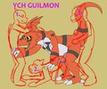 YCH Guilmon by Yiffox