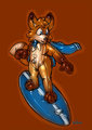 Surfing Kenny Toy - TurbineDivinity by KennyKitsune